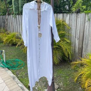 Long Silk Dress - Made in Italy